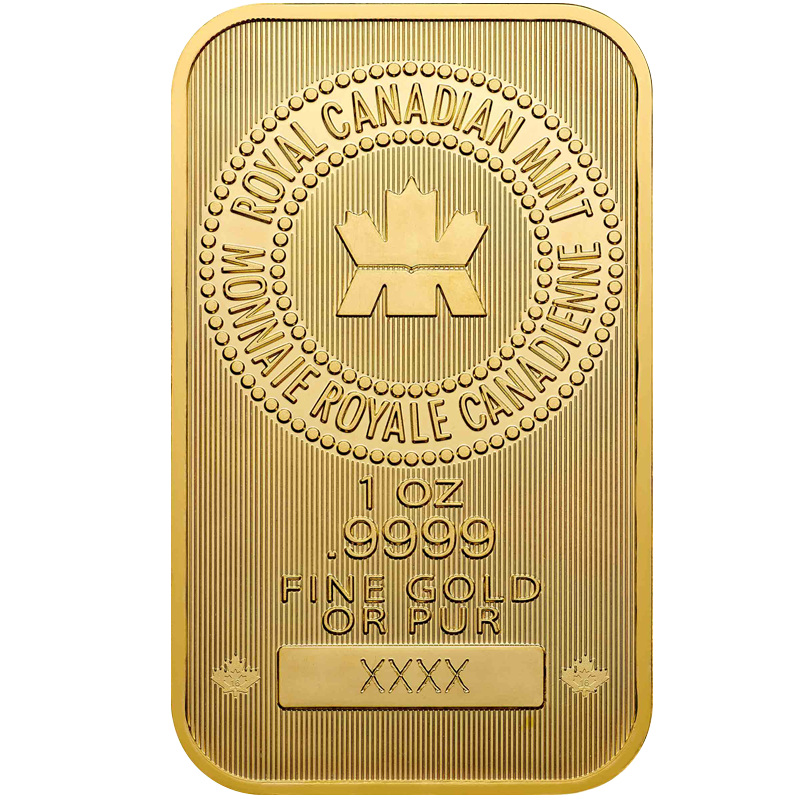 Buy 1 oz. Royal Canadian Mint Gold Bar | Price in Canada | TD